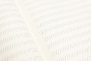 Product photo »Manuscript Note Book A4 Gold Elbphilharmonie«